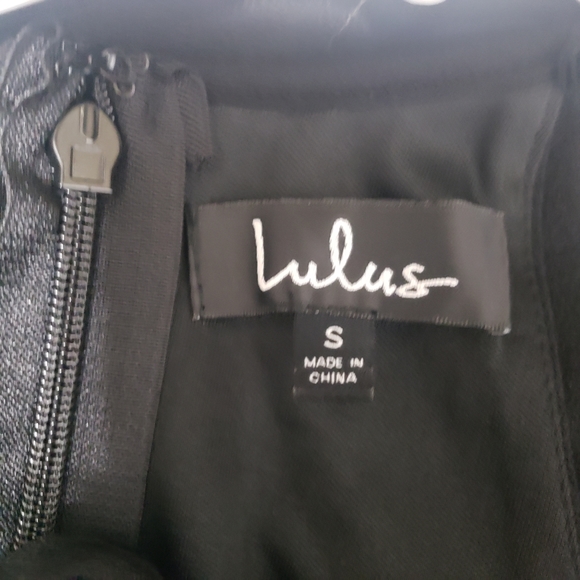Lulu's NWT Size Small Little Black Dress - Picture 14 of 14